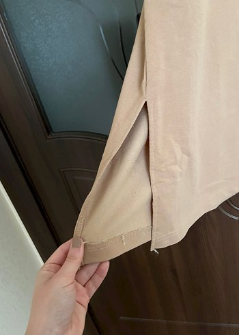 Bej Kadın Sweatshirt - Görsel 3