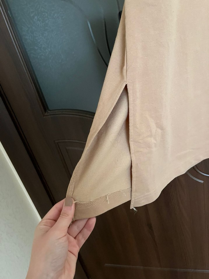 Bej Kadın Sweatshirt - Görsel 3