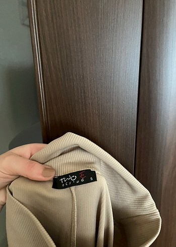 Bej Normal Boy Kadın Tayt - Görsel 2