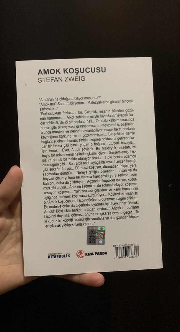 Amok Koşucusu - Stefan Zweig - Görsel 2