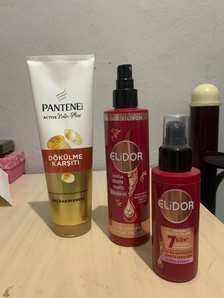 Pantene Saç Bakım Kremi ve Elidor Saç Terapisi Seti - Görsel 2
