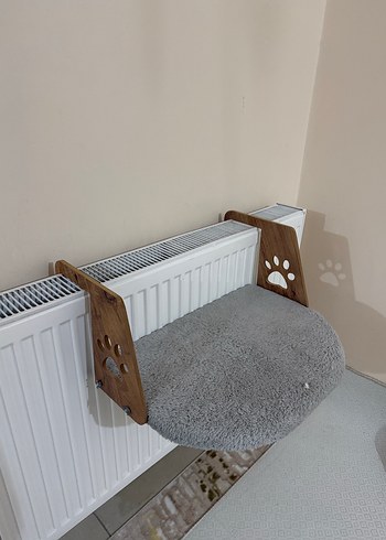 Gri Renkli kedi  Oyun Alanı Yatağı - Görsel 2