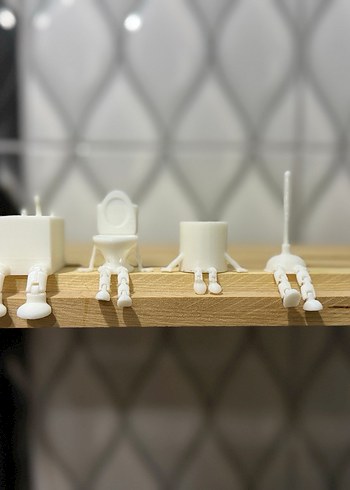 Beyaz Mini Model Seti - Görsel 2