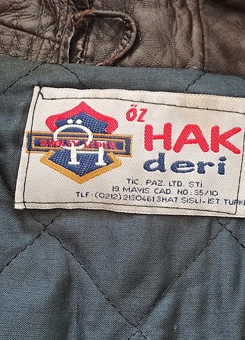 Diğer Deri ceket