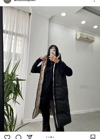 Zara model Çift taraflı şişme yelek