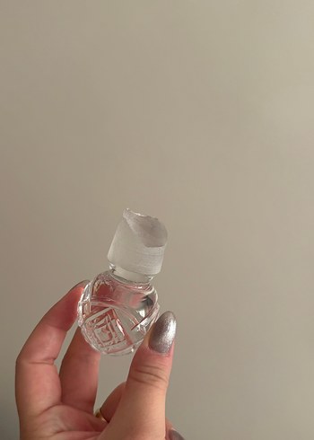 Paşabahçe Parlak Beyaz Kesme Cam şişe