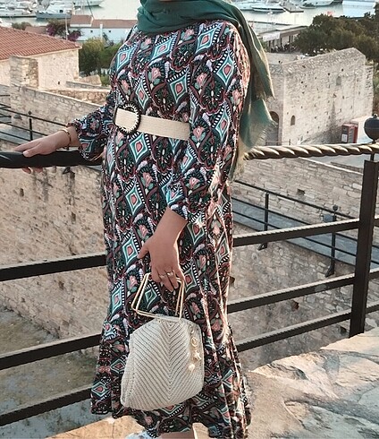 uzun elbise