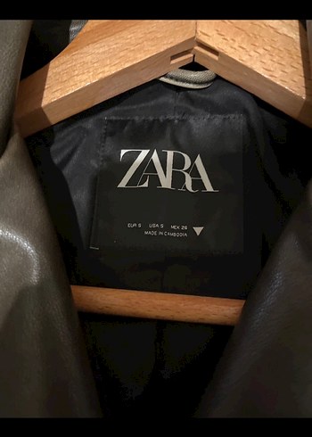 Zara zara deri ceket