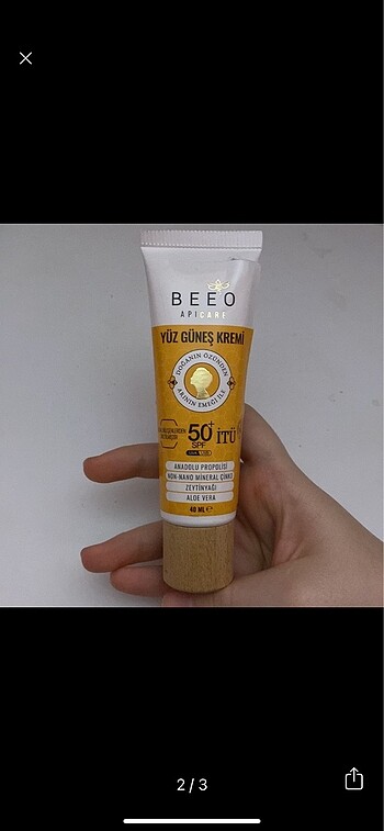 bee?o güneş kremi