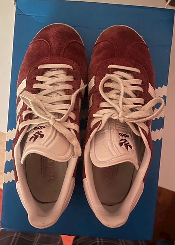 Adidas Bordo Süet Adidas Gazelle Sneaker
