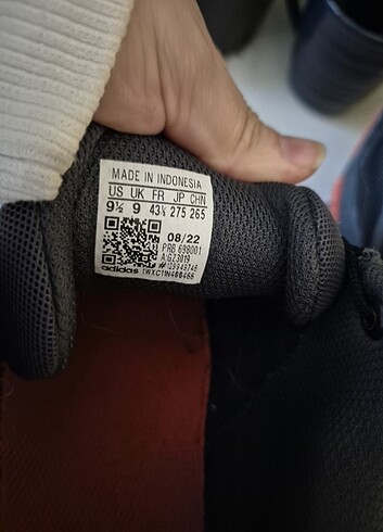 43 Beden siyah Renk ADİDAS OUTDOOR AYAKKABI