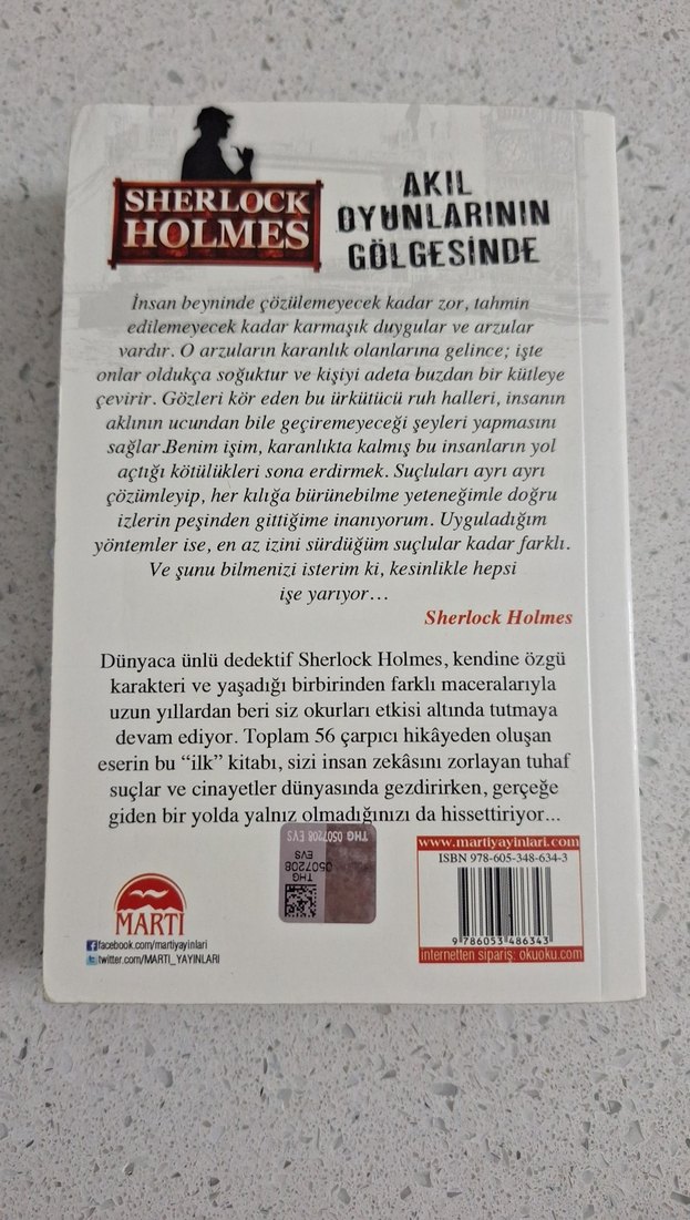 Sherlock Holmes Akıl Oyunlarının Gölgesinde Cep boy - Görsel 2