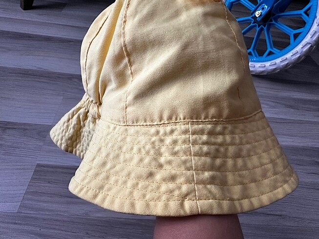 24-36 Ay Beden sarı Renk erkek bebek bucket şapka