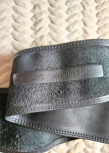 Siyah Deri Kemer - Görsel 3