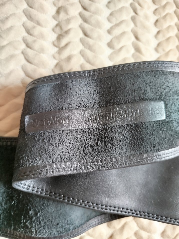 Siyah Deri Kemer - Görsel 3