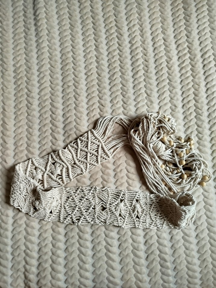 Bohem Makrome El Yapımı Kemer - Görsel 2