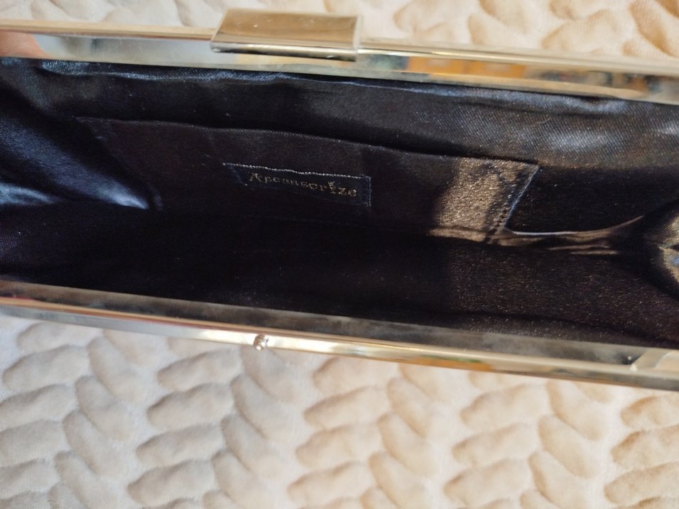 Klasik Siyah Pilili Portföy Çanta - Görsel 4