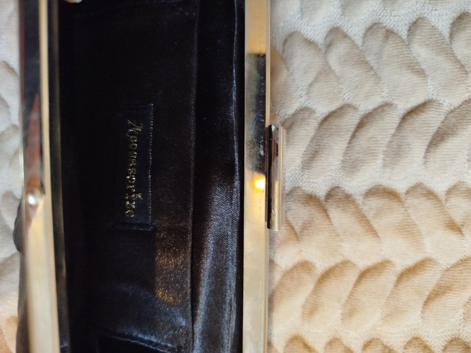 Klasik Siyah Pilili Portföy Çanta - Görsel 3