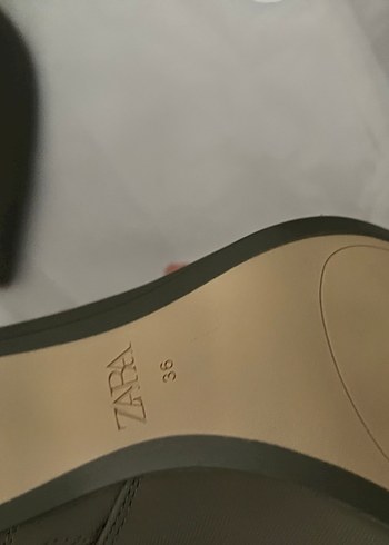 Zara Kadın Haki  Topuklu Bot - Görsel 3