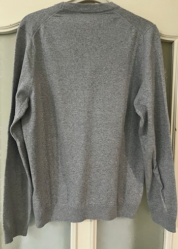 Gri  Erkek Hırka - Görsel 4