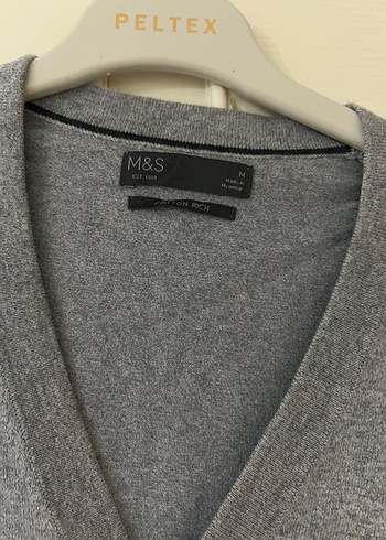 Gri  Erkek Hırka - Görsel 3