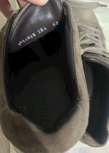 Erkek Kahverengi Süet Sneakers - Görsel 6