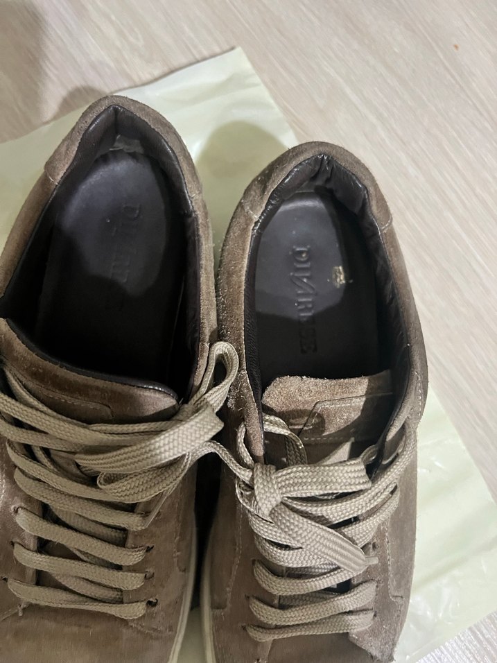 Erkek Kahverengi Süet Sneakers - Görsel 2