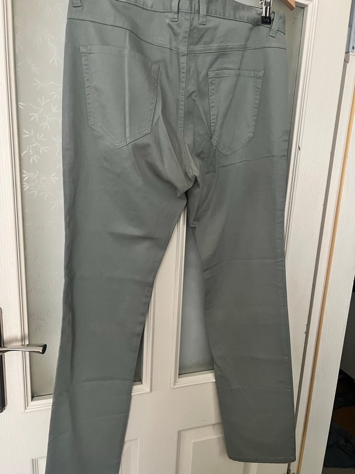 Gri  Erkek  Pantolon - Görsel 4