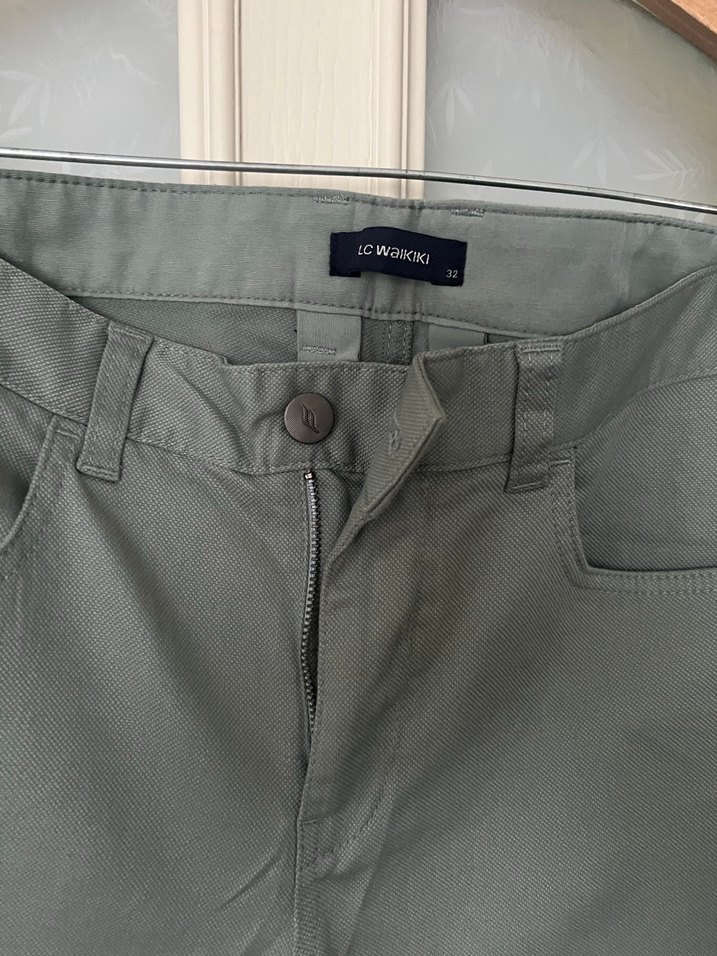 Gri  Erkek  Pantolon - Görsel 2