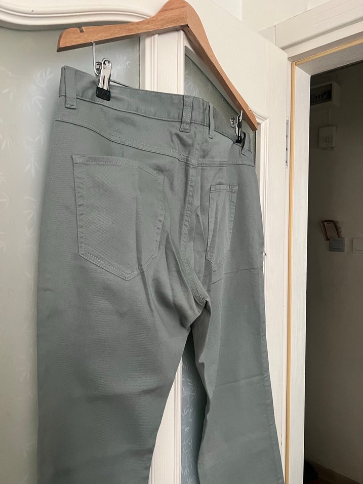 Gri  Erkek  Pantolon - Görsel 5