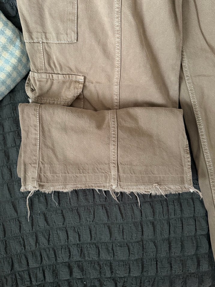 Bershka wide leg kargo pantolon — görsel 5/7