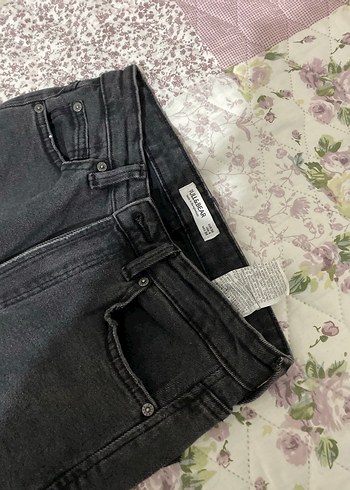 Siyah Boyfriend Kadın Kot Pantolon - Görsel 2