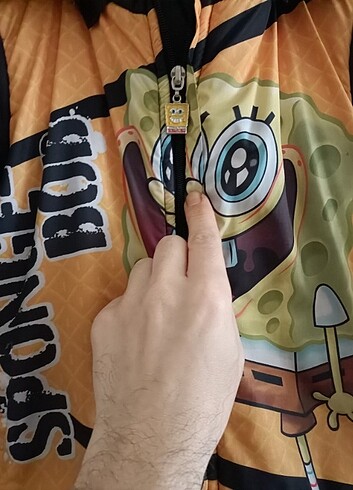 7 Yaş Beden Superbob lisanslı mont