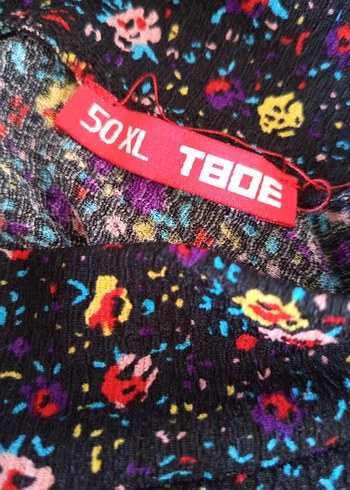 Çiçek Desenli Uzun Kollu Tunik - Görsel 2