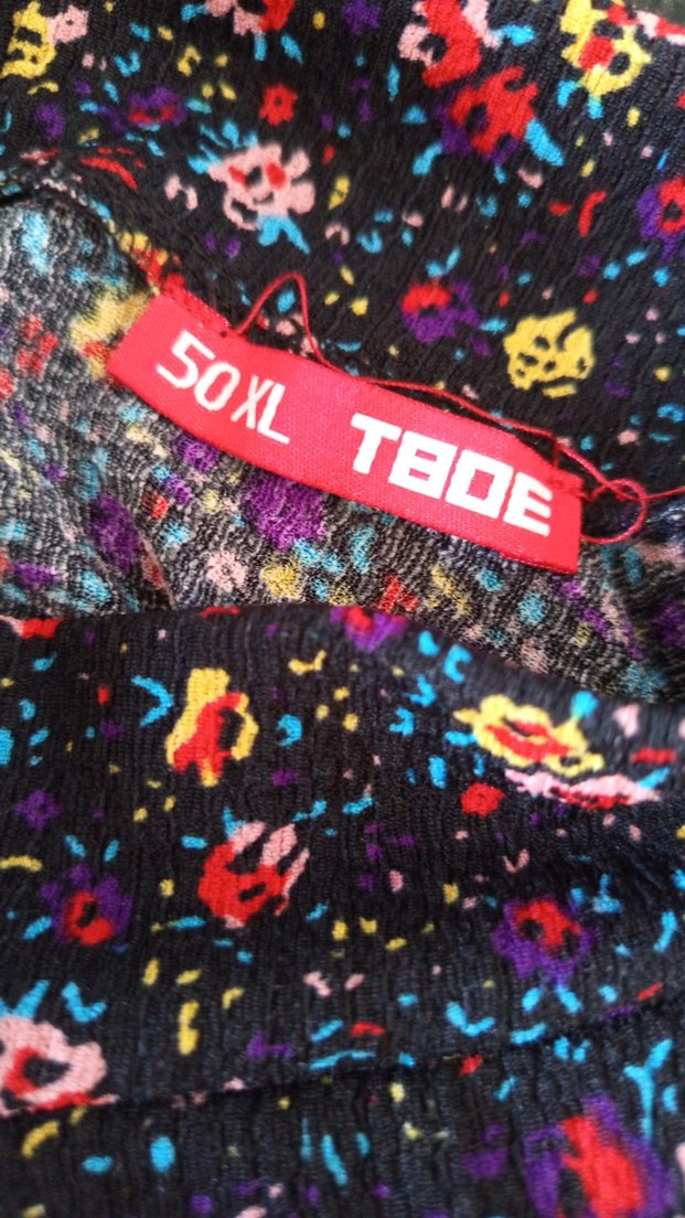 Çiçek Desenli Uzun Kollu Tunik - Görsel 2