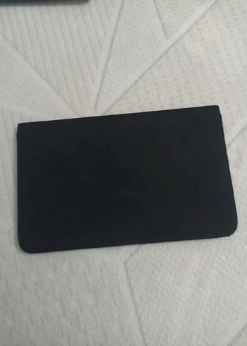 Siyah Süet Püsküllü Kadın Portföy Çanta - Görsel 2