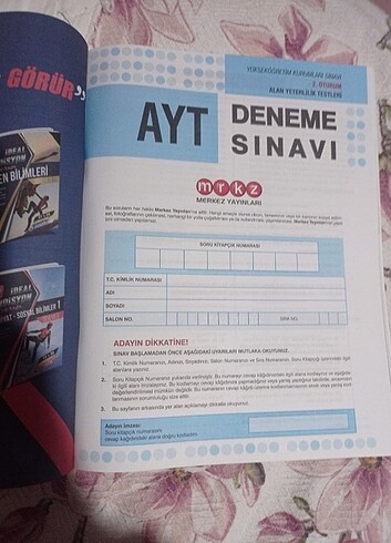 Krallar karması Ayt deneme seti