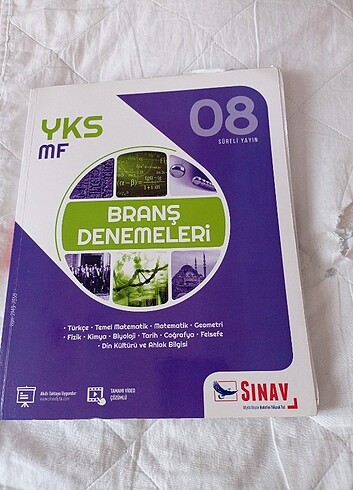 Sınav yayınları branş deneme seti 