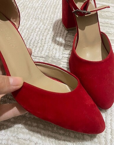 Diğer Kalın ve kısa topuk stiletto