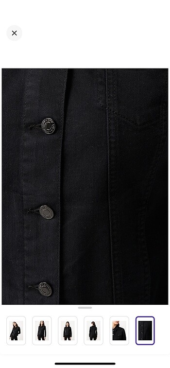 xs Beden Mavi Mavi jeans kot ceket