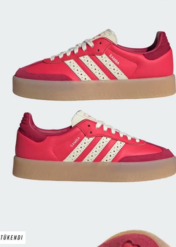 Adidas Kadın Kırmızı Adidas Spor Ayakkabı