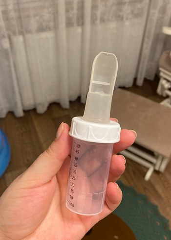 BabyJem Bebek için 50 ml Ölçülü Besleme Şişesi