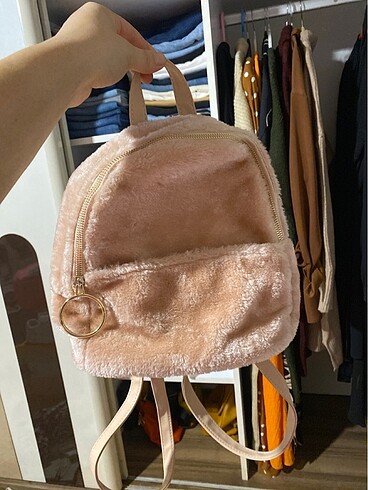 Peluş çanta