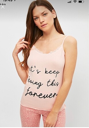 m Beden Pijama takımı
