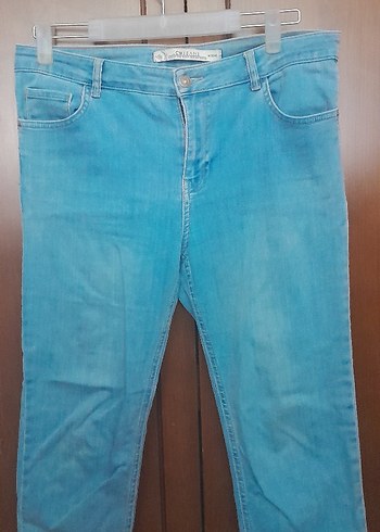 Mavi  Kot Pantolon Kadın - Görsel 2