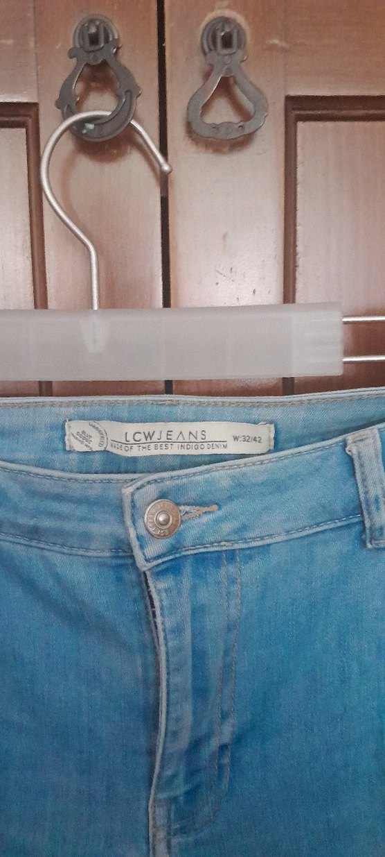 Mavi  Kot Pantolon Kadın - Görsel 4