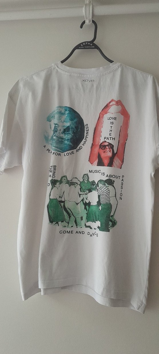 pull bear Erkek Baskılı Tişört - Görsel 3