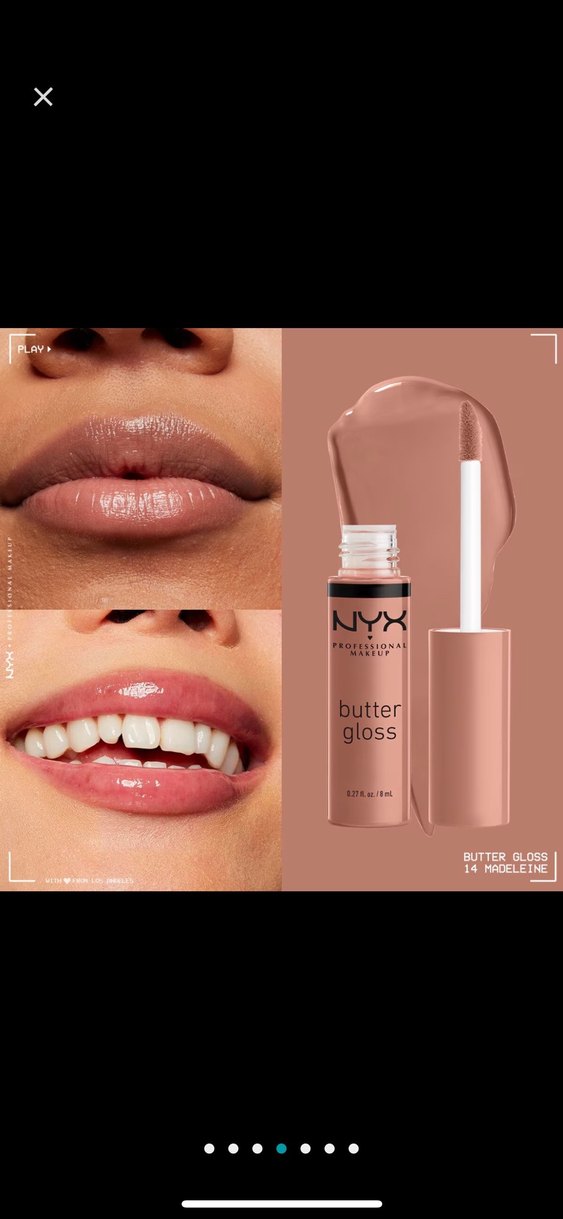 NYX Butter Gloss Nude Parlatıcı - Görsel 3