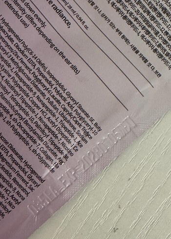 Numbuzin IADBIO Lifting-sil Tam Yüz Maskesi - Görsel 3