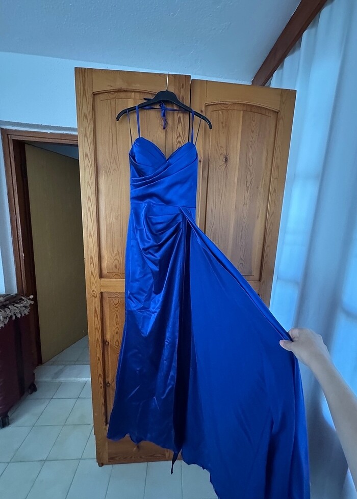Saks mavisi abiye - Görsel 3